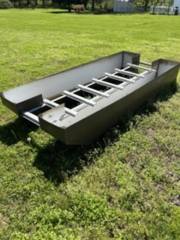 Homemade base for boat.