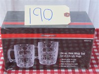 Snap On SSX20P134 Set Of 2 Hex / Acrylic Mugs Set