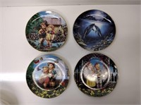 Hummel and Whale Danbury Mint Collector Plates