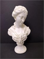 Chalkware Female Bust