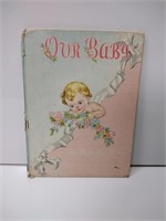 Vintage "Our Baby" First 5 Years Baby Book