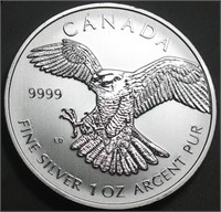 Canada $5 Wildlife 1oz Silver Bullion Series 2014
