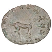 Antelope Gallienus BI Double Denarius Roman Coin