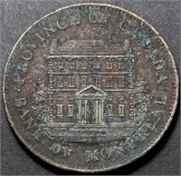Canada PC-1A2 Bank of Upper Canada 1844 Half Penny