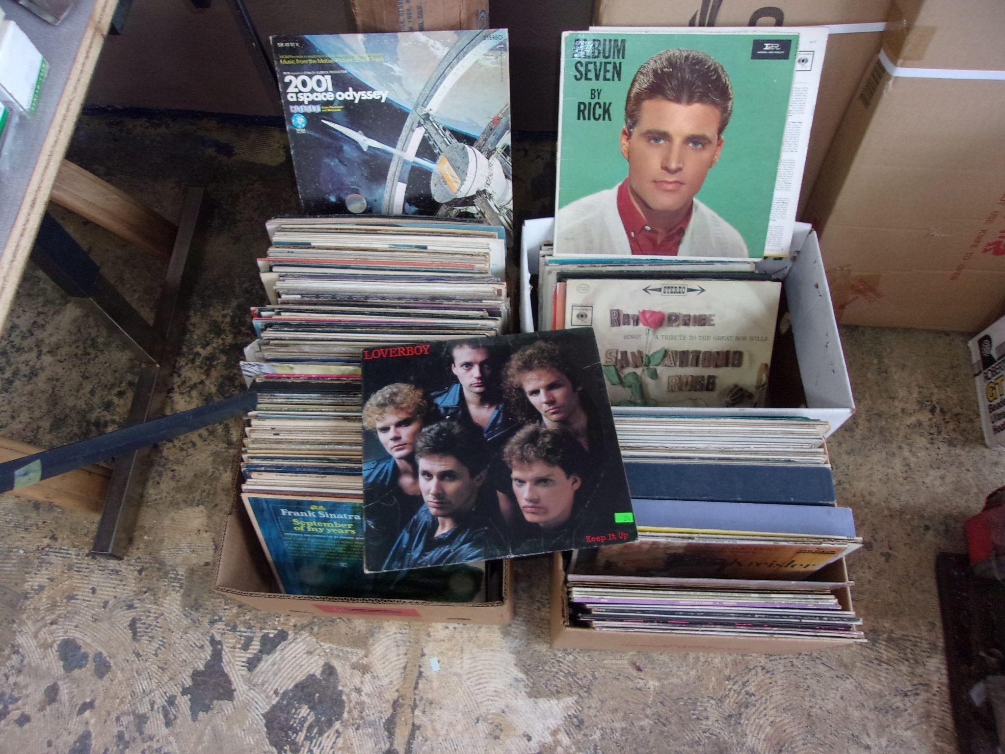 records and empty sleeves etc lot