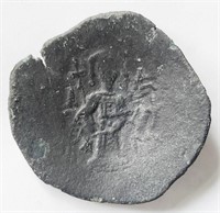 Isaac II Angelus 1185-1195 Trachy coin 27mm