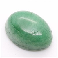 9.55 ct Glass Filled Emerald Cabochon
