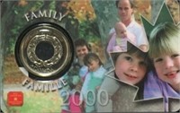 RCM 2000 Canada .25¢ Family Coin
