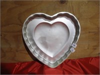 Heart cake pan.