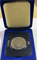 1972 Canada $1 Coin in Leather Case