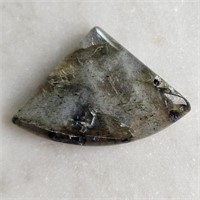 CERT 11.85 Ct Cabochon Labradorite, Fancy Cut Shap