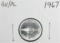 1967 Canada Silver 10 Cents