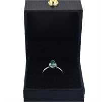 APPR $2700 Moissanite Ring 2 Ct 925 Silver