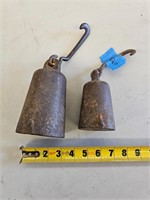 2 Cast Iron scale weights