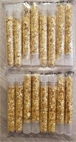 (16) Vials of Gold Foil Leaf Flakes
