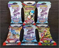 (6) Sealed Pokémon Booster Packs