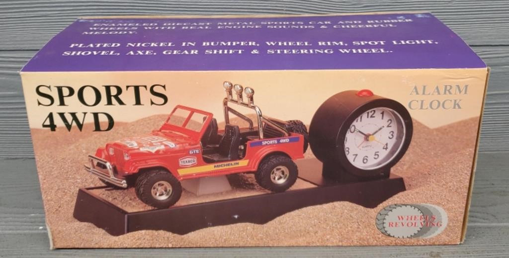 Sports 4WD Jeep Alarm Clock