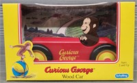 Curious George Wood Car