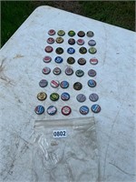 40 assorted Bottle Caps