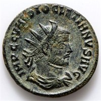 Roman coin-Billon Diocletian Antoninian-CONCORDIA