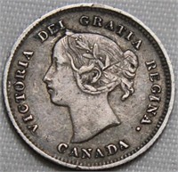 Canada 5 Cents 1897