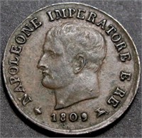 Italy Napoleon 1809M Centesimo