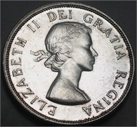 Canada Silver Dollar 1953 NSF