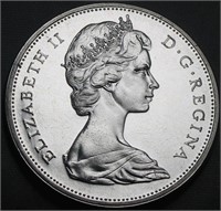 Canada Silver Dollar 1965 PL Var 1