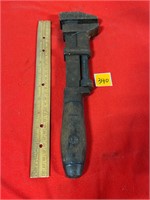 1880's L. Coes Monkey Pipe Wrench