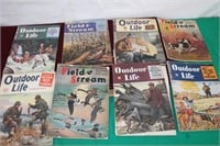 Early Outdoor Life & Field & Stream Magazines