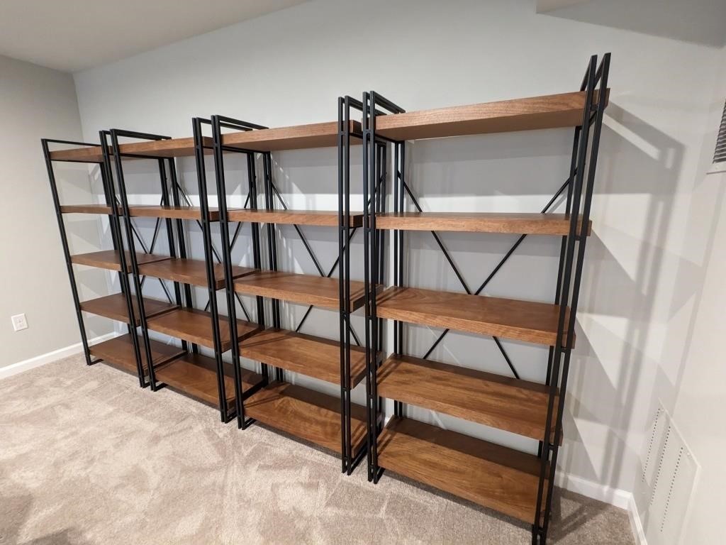 4PC SHELVING UNITS