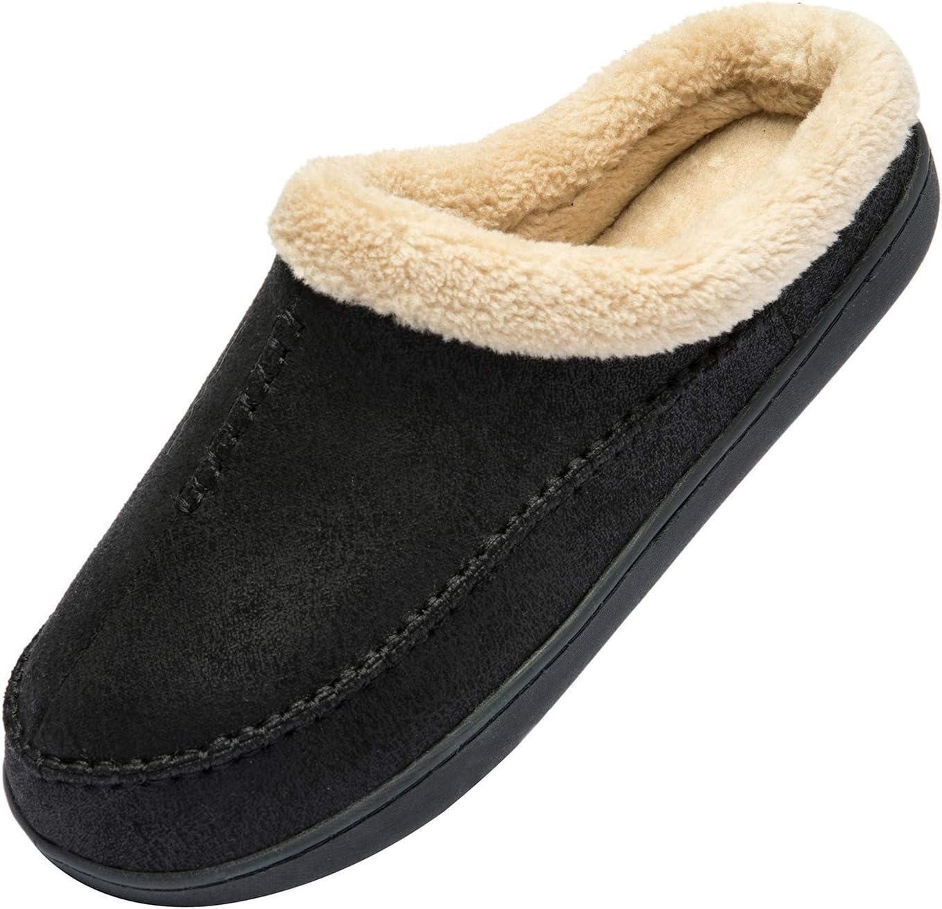 WOTTE Men's Moccasin Slippers