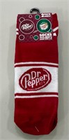 NEW 2 Pack Dr Pepper Canada Dry Ankle Socks