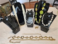 Assorted Ladies Necklaces, Bracelet & Belt