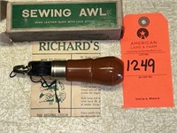 Antique Richard's Sewing Awl