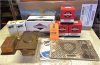 Assorted Auto Parts, Gaskets, and Filters