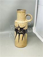 ceramic jug - W. Germany - 11.5" tall