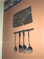 Metal spoons