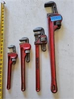 Pipe wrench Set (4)