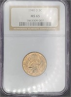 1940-D Nickel