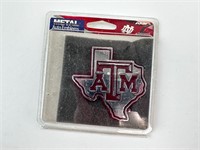 Texas A&M Metal Auto Emblem