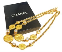 Chanel Coco Rhinestone Necklace