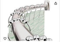 Curved Shower Curtain Rod 43-72 Inches Adjustable