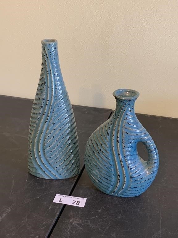 (2) Decor Vases