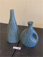 (2) Decor Vases