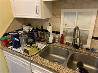 MIsc Kitchen Counter by Sink