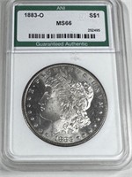 1883 o MS66 Morgan Dollar- $400 CPG