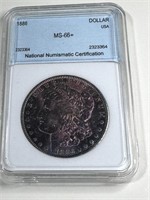 1886 MS66+ Morgan Dollar -$ 950 CPG