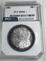 1896 MS65+ Morgan Dollar -$550 CPG