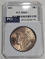 1881 MS 65+ Morgan Dollar - $275 CPG